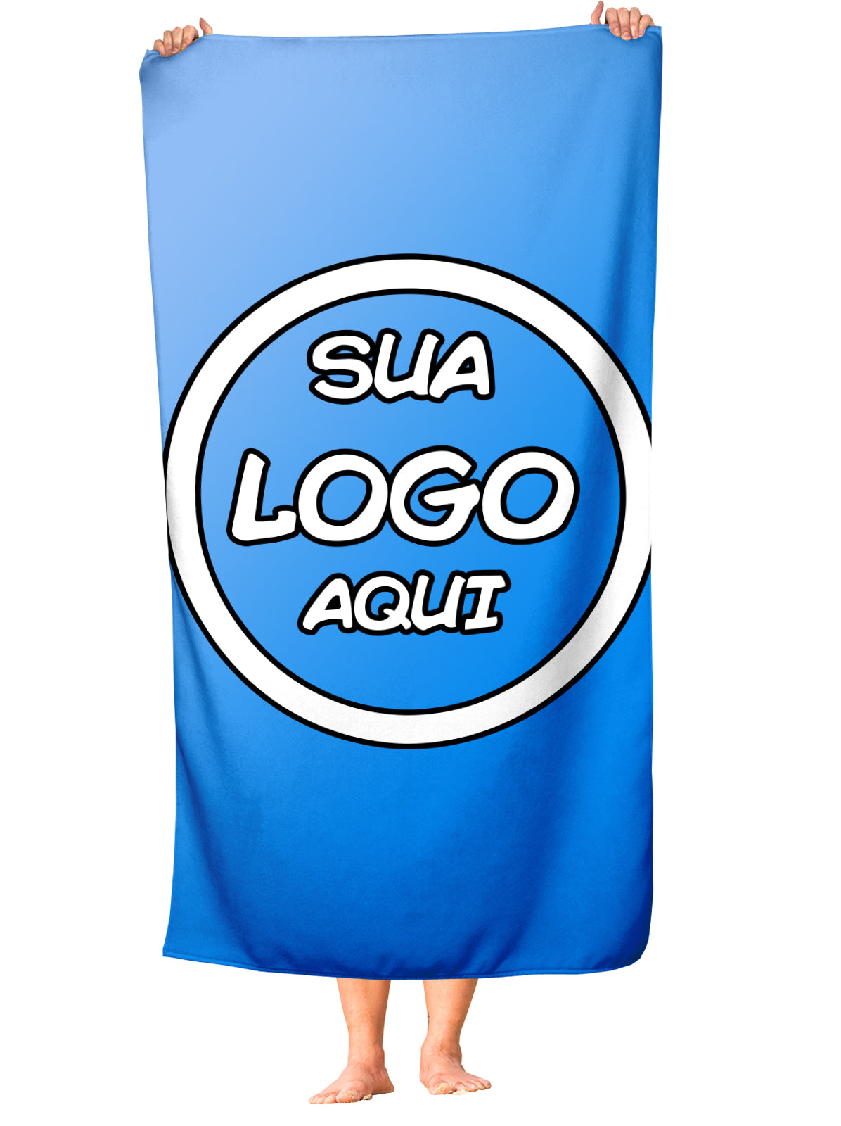 Toalha de Praia De Kit 50 Toalhas De Velour e Piscina Personalizada