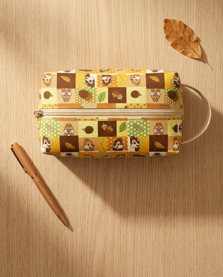 Necessaire Box Tico e Teco Temática infantil 19x09x11cm Necessaire Box Tico E Teco Temática 19X09X11Cm Personalizado