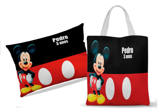 Bolsa Ecobag Kit 2 Itens Com + Sacolinha 2As — Sacola Personalizada