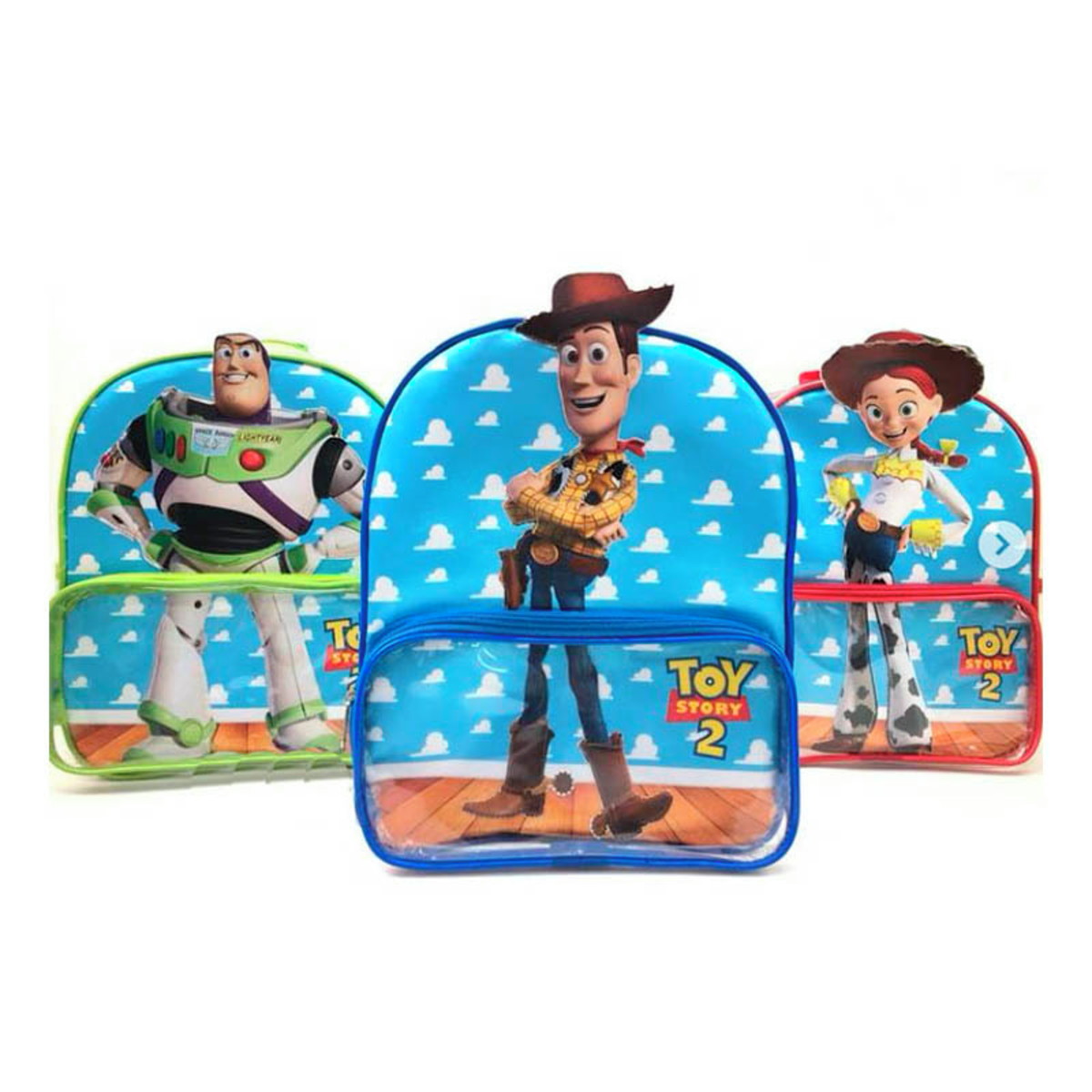 Mochila Personalizada Com Bolso Frontal Cristal E Projeção 3D 21X26X9Cm — Escolar e Passeio